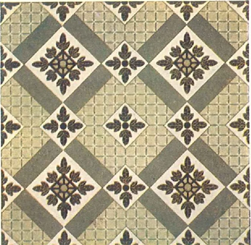 An illustration from Blabon art linoleum styles for 1921., 1921, leaf 68