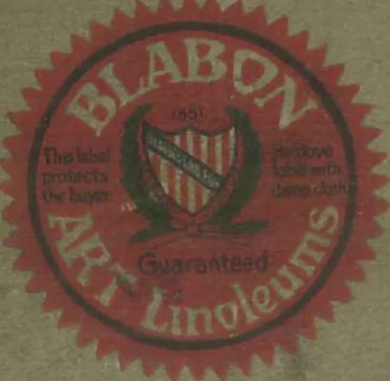 An illustration from Blabon art linoleum styles for 1921., 1921, leaf 74