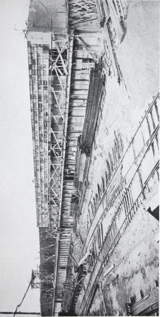 An illustration from Blawforms for light walls and foundations, 1919, leaf 10