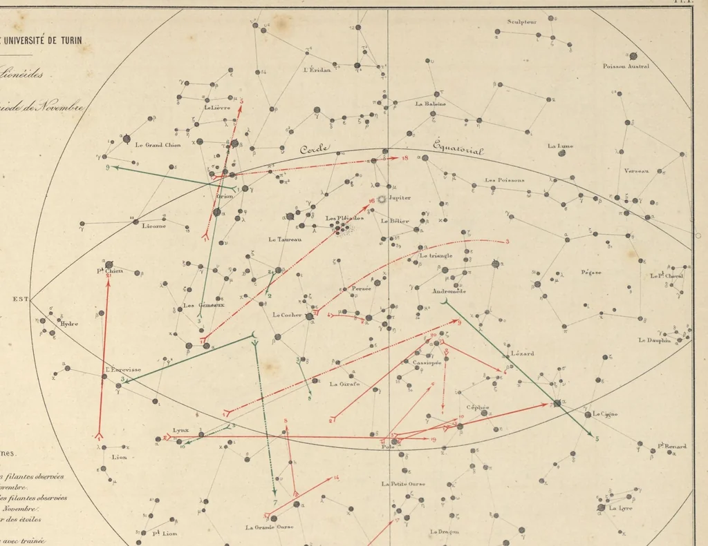 An illustration from Bollettino meteorologico ed astronomico del Regio Osservatorio dell'Università di Torino, 1869 (vol. 4), 1869, leaf 80