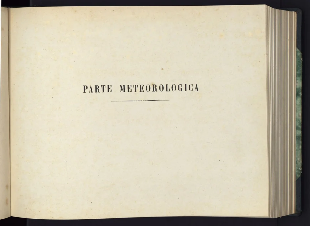 An illustration from Bollettino meteorologico ed astronomico del Regio Osservatorio dell'Università di Torino, 1870 (vol. 5), 1870, leaf 0