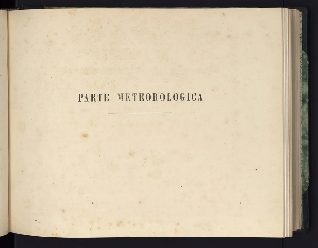 An illustration from Bollettino meteorologico ed astronomico del Regio Osservatorio dell'Università di Torino, 1873 (vol. 8), 1873, leaf 0