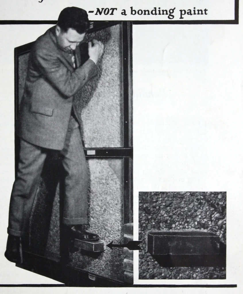 An illustration from Bonding surfaces on concrete produced by bonding Con-Tex, not a bonding paint., 1926, leaf 0