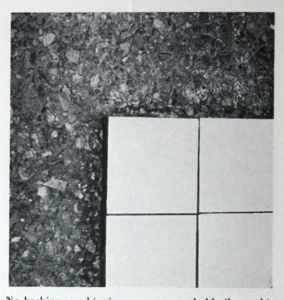An illustration from Bonding surfaces on concrete produced by bonding Con-Tex, not a bonding paint., 1926, leaf 5