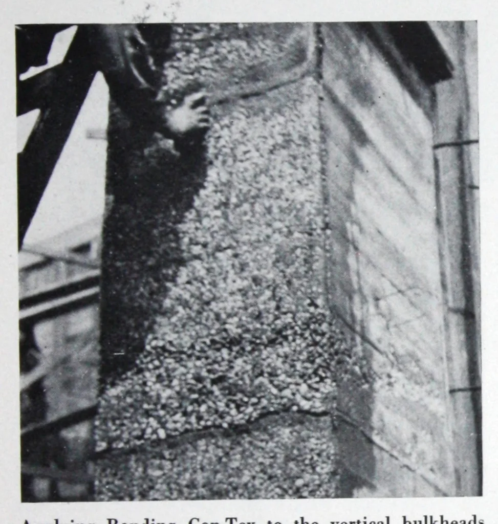 An illustration from Bonding surfaces on concrete produced by bonding Con-Tex, not a bonding paint., 1926, leaf 8