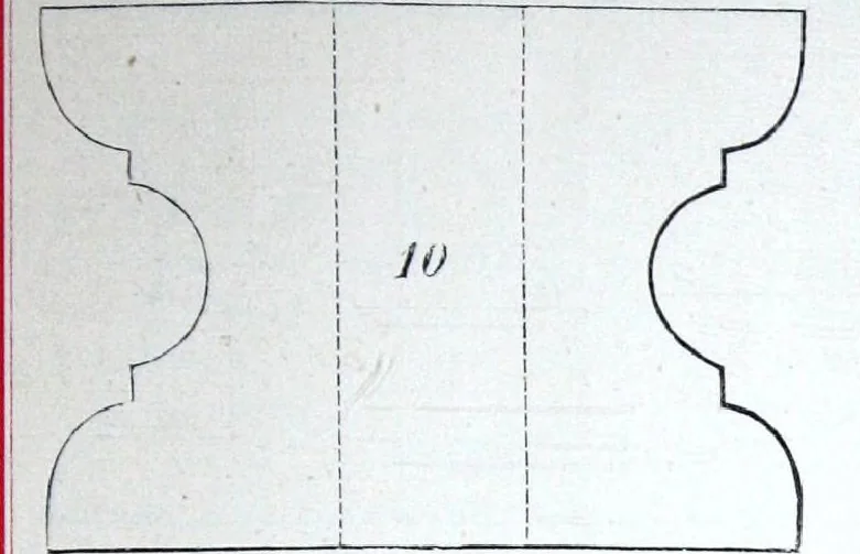 An illustration from Boult's carving, paneling, moulding and dovetailing machine for shaping, edge moulding, surface moulding, moulding scroll or fret work, paneling, dovetailing, etc, 1880, leaf 20