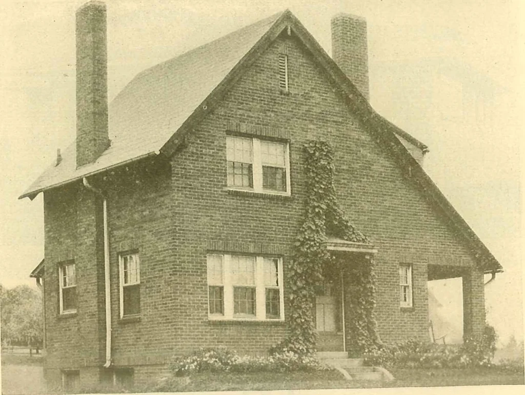 An illustration from Brick homes, 1922, leaf 11