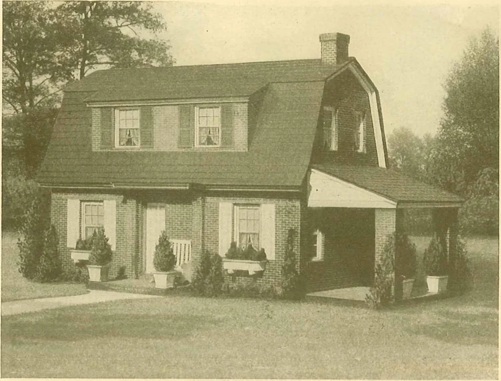 An illustration from Brick homes, 1922, leaf 14