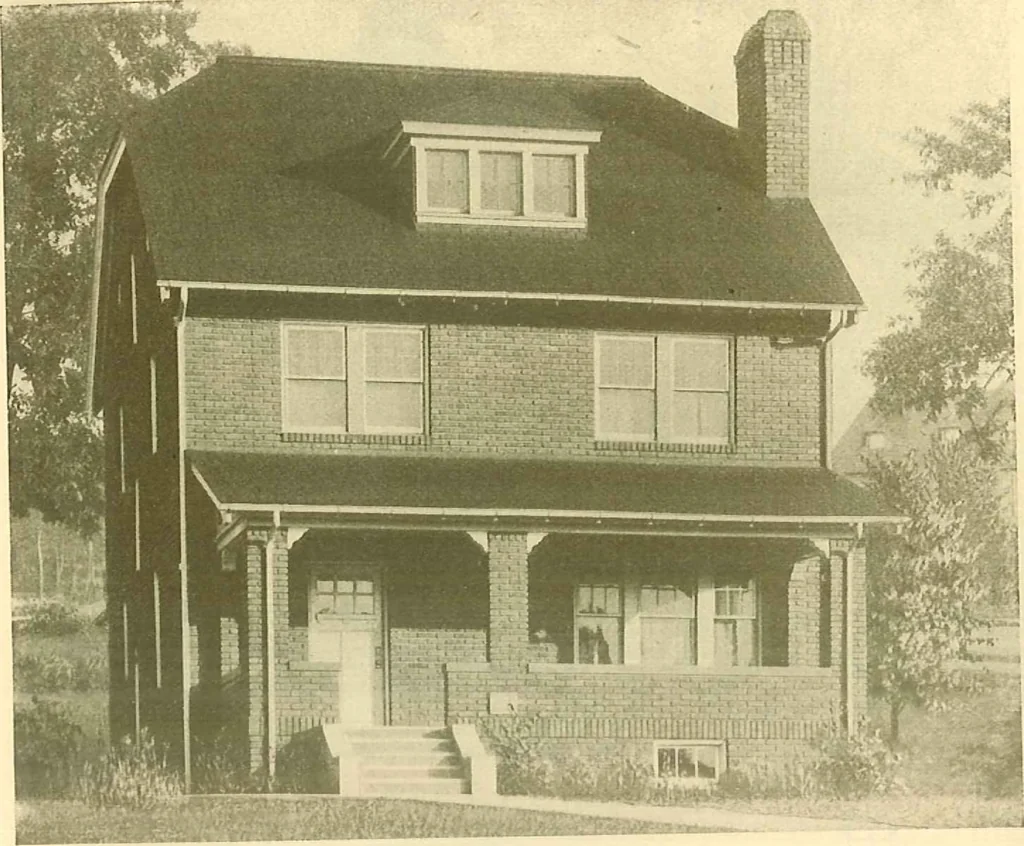 An illustration from Brick homes, 1922, leaf 21