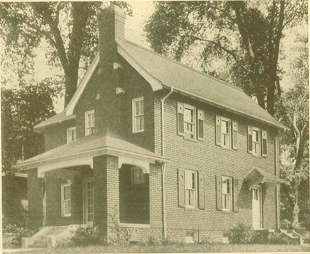 An illustration from Brick homes, 1922, leaf 23