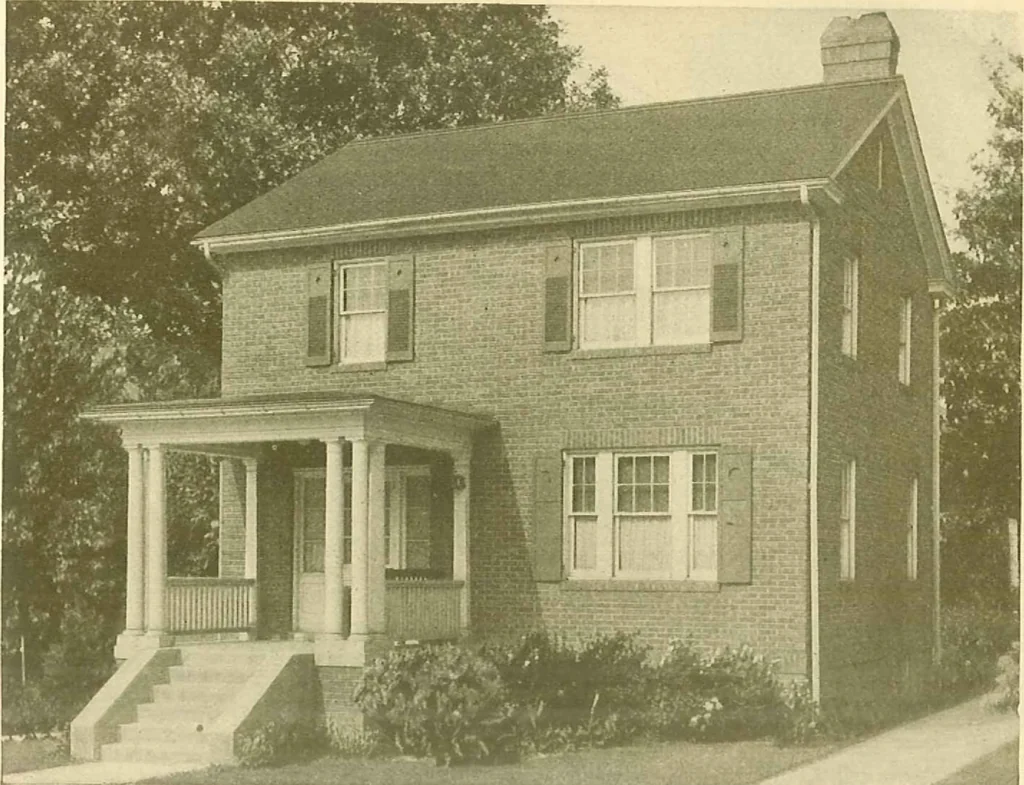 An illustration from Brick homes, 1922, leaf 24