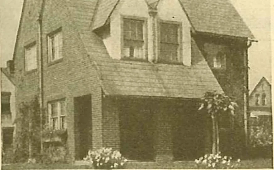 An illustration from Brick homes, 1922, leaf 27