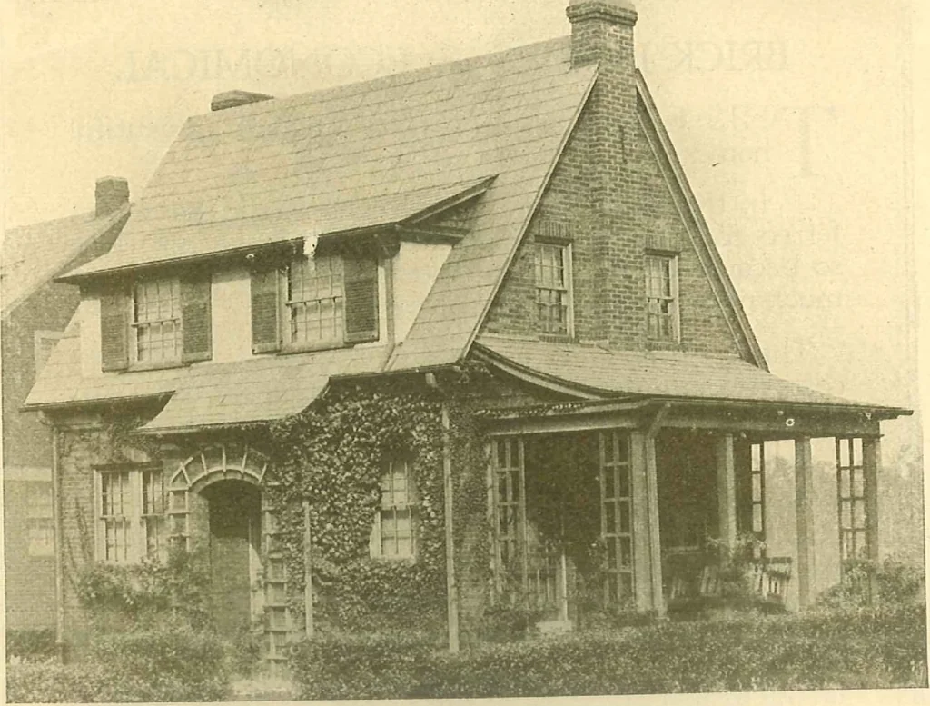 An illustration from Brick homes, 1922, leaf 3