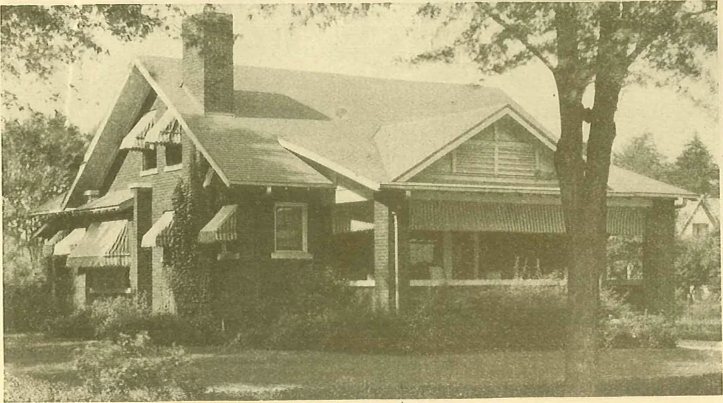 An illustration from Brick homes, 1922, leaf 34