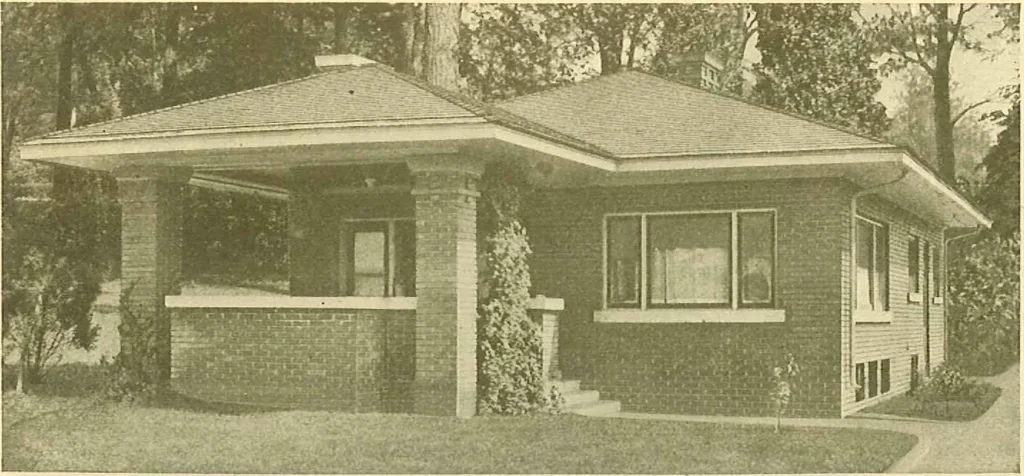 An illustration from Brick homes, 1922, leaf 35
