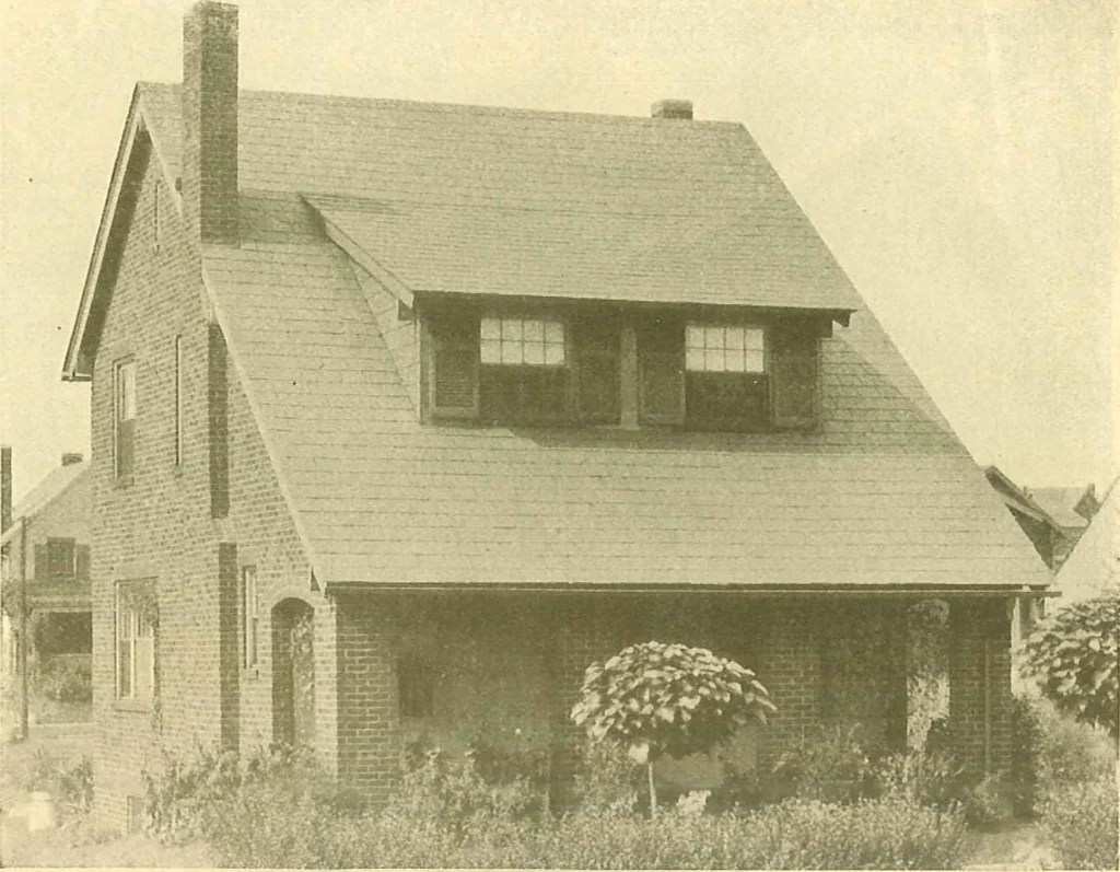 An illustration from Brick homes, 1922, leaf 37