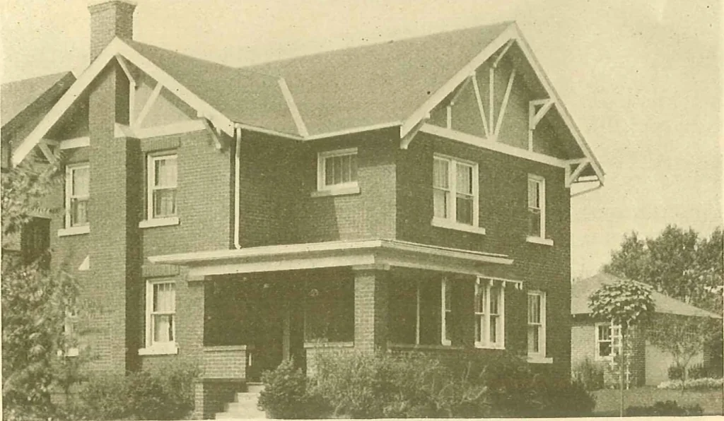 An illustration from Brick homes, 1922, leaf 40