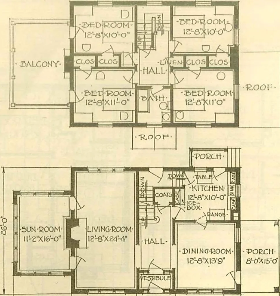An illustration from Brick homes, 1922, leaf 41