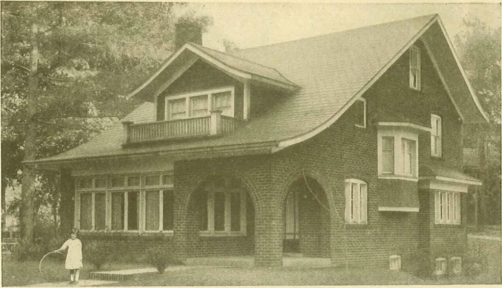 An illustration from Brick homes, 1922, leaf 44
