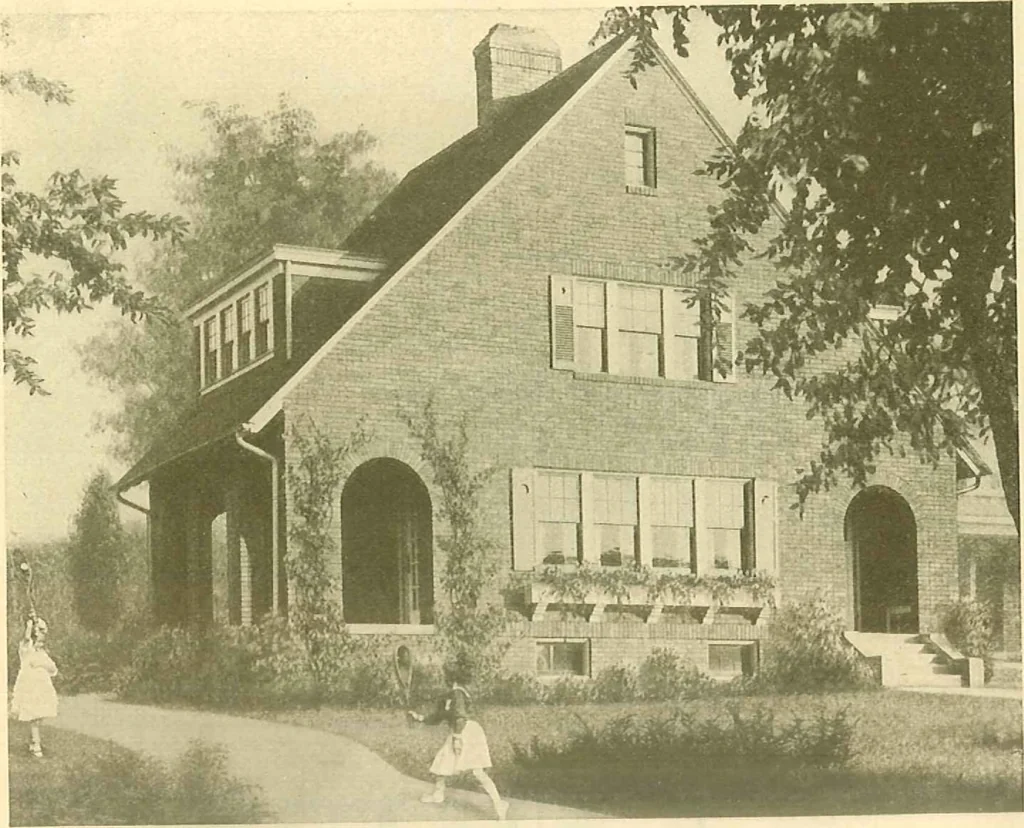 An illustration from Brick homes, 1922, leaf 45