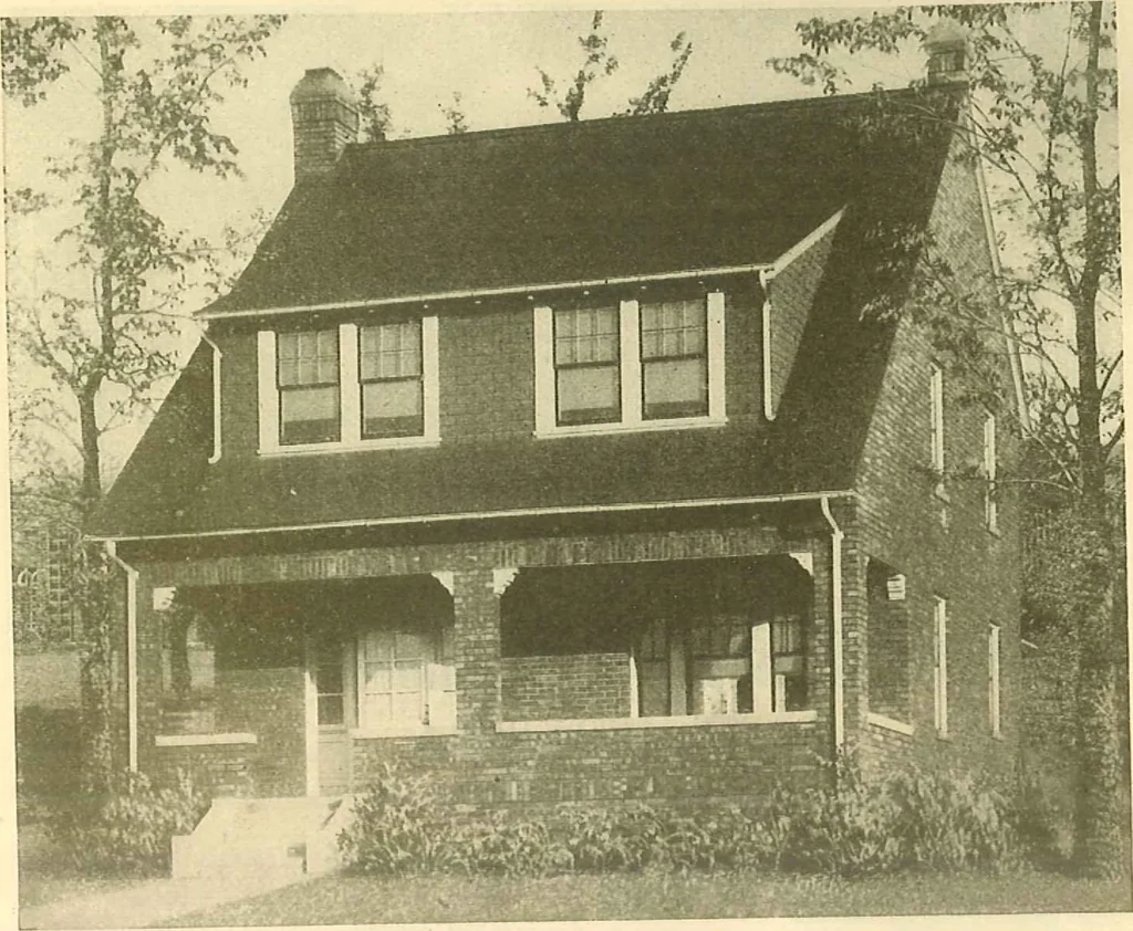 An illustration from Brick homes, 1922, leaf 46