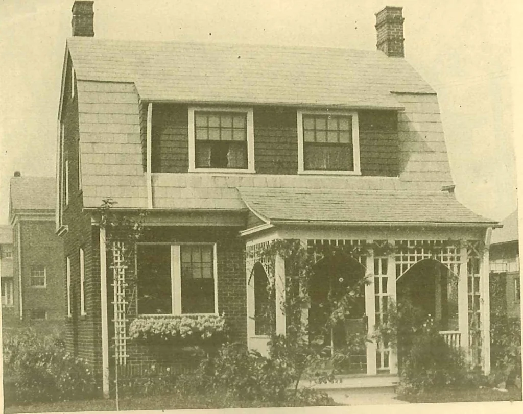 An illustration from Brick homes, 1922, leaf 5