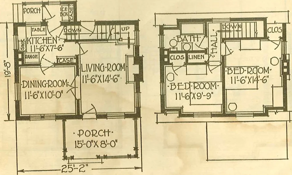 An illustration from Brick homes, 1922, leaf 5