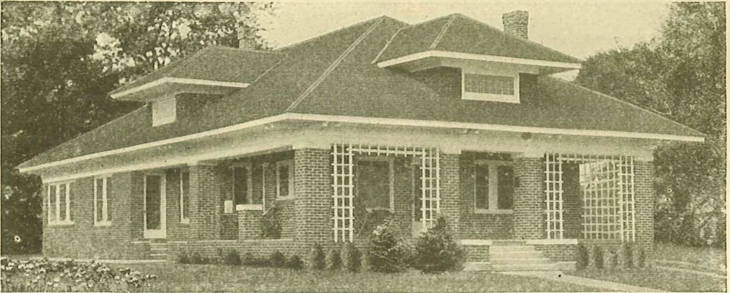An illustration from Brick homes, 1922, leaf 50