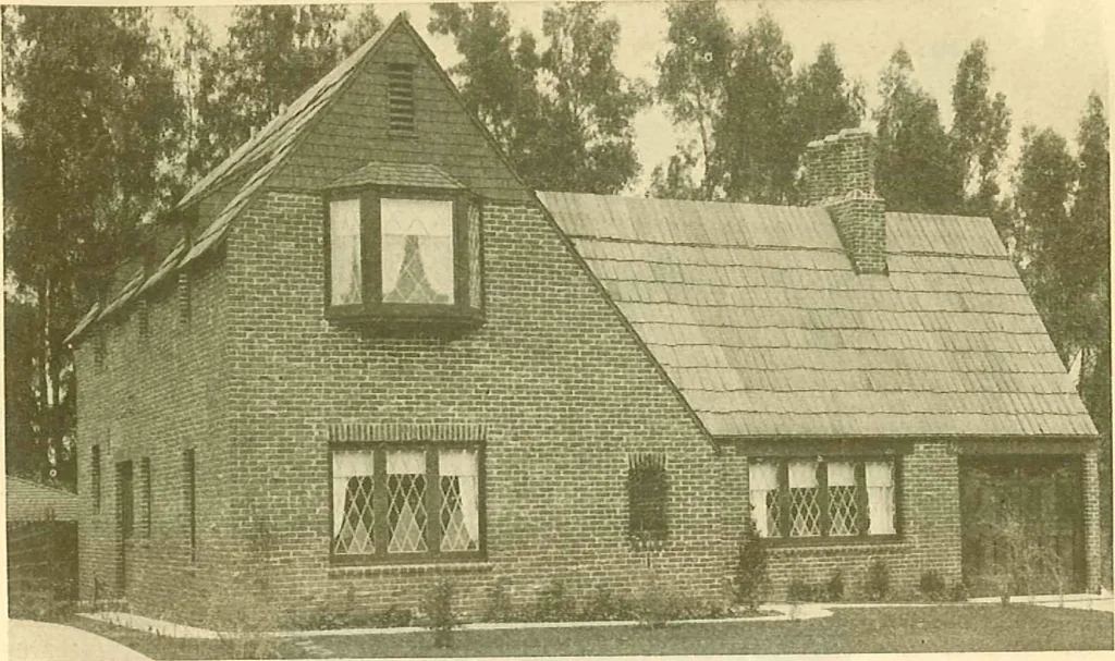 An illustration from Brick homes, 1922, leaf 52