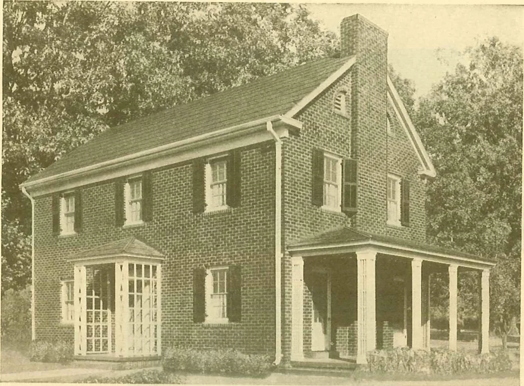 An illustration from Brick homes, 1922, leaf 55