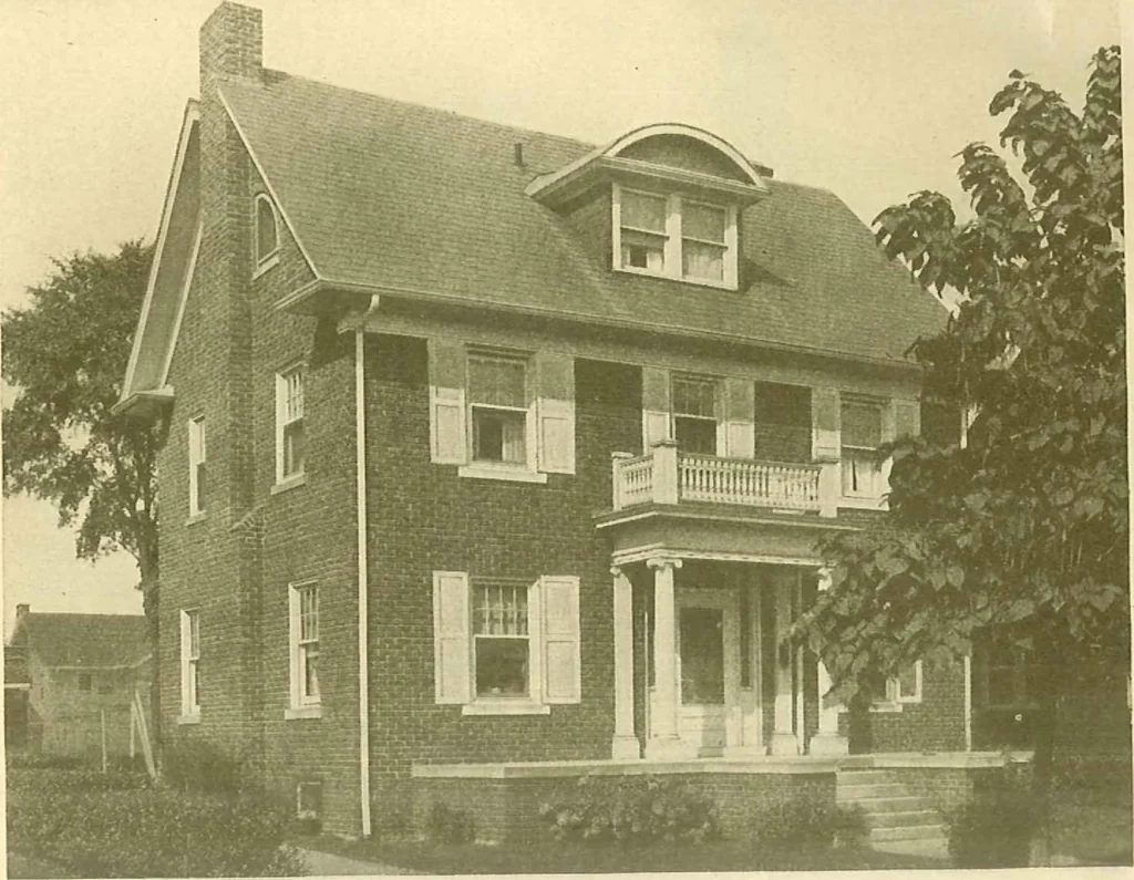 An illustration from Brick homes, 1922, leaf 56