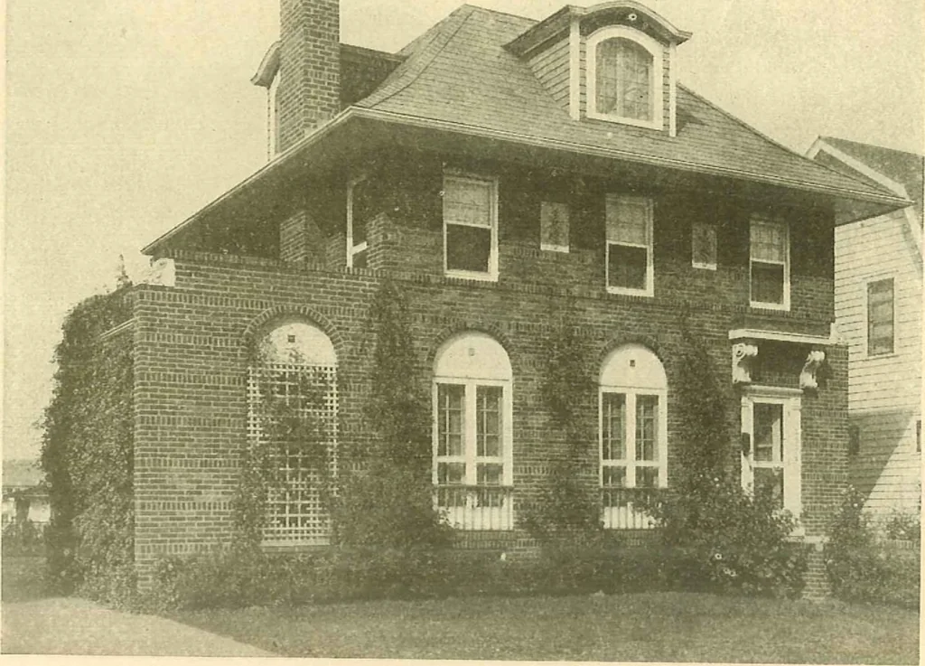 An illustration from Brick homes, 1922, leaf 57