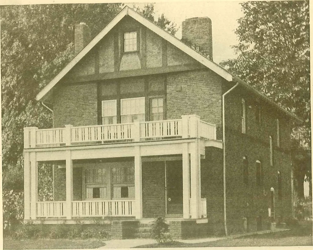 An illustration from Brick homes, 1922, leaf 59