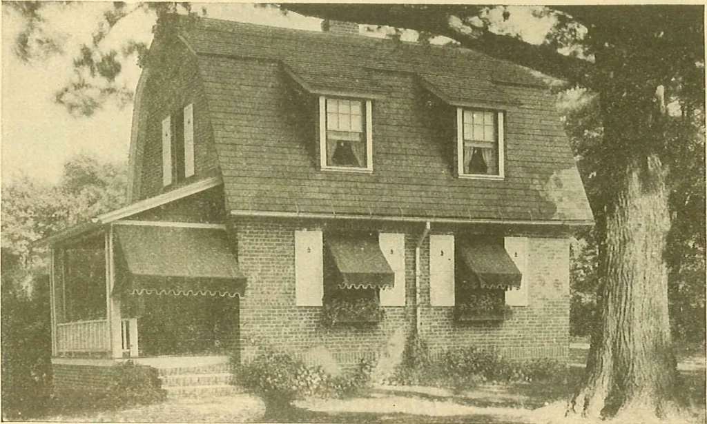 An illustration from Brick homes, 1922, leaf 8