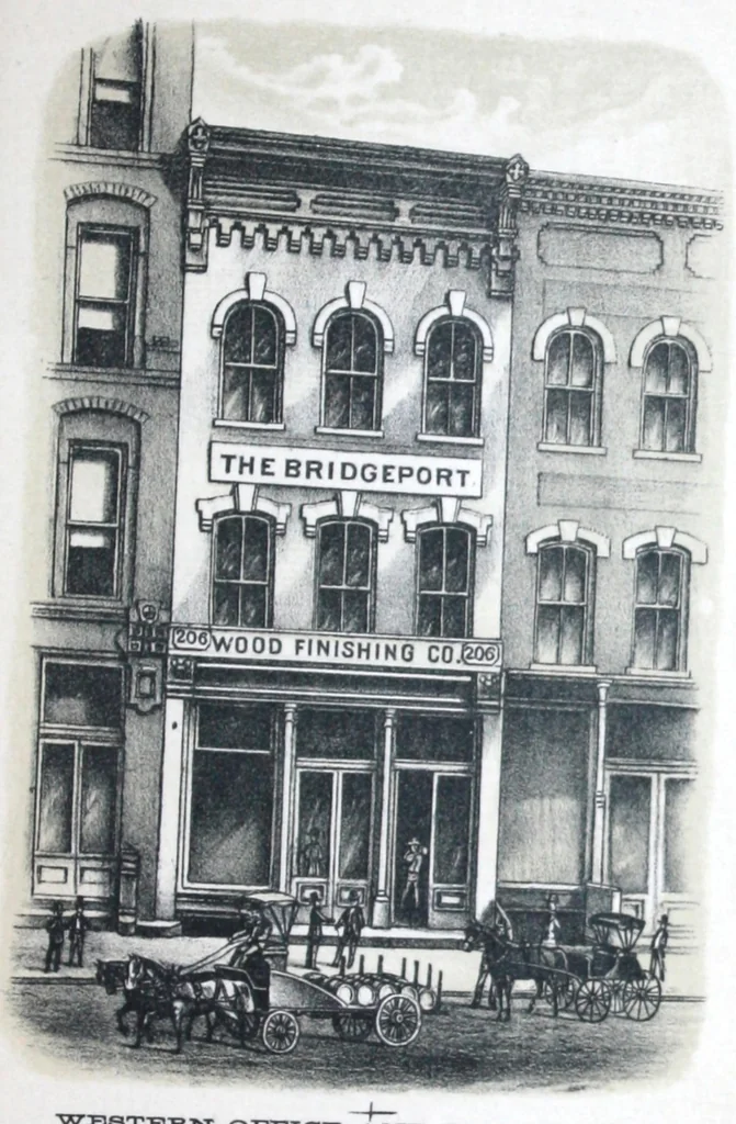 An illustration from Bridgeport Wood Finishing Co. : descriptive price list., 1890, leaf 54