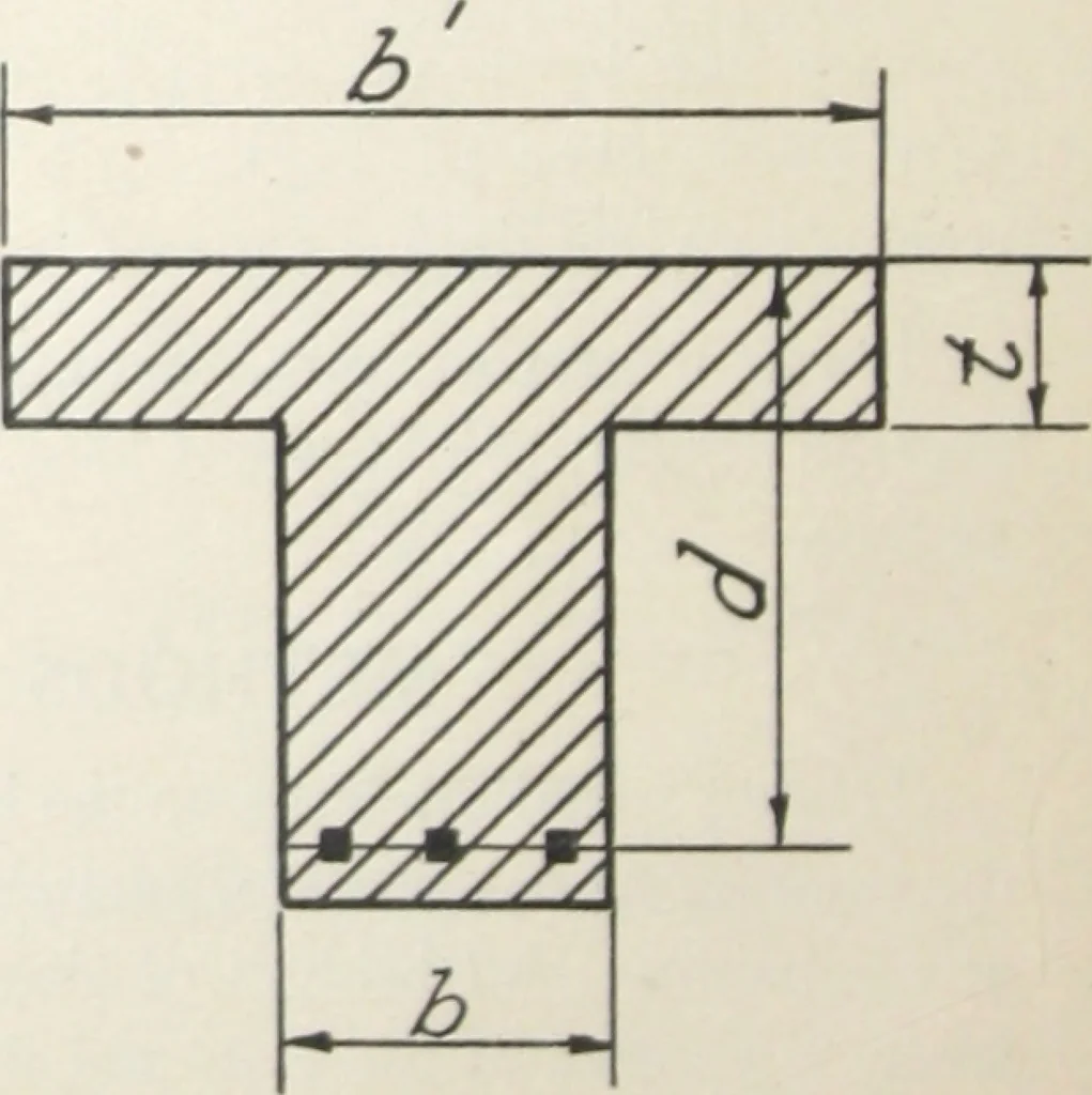 An illustration from Bridges and culverts for highway traffic, flat slab and girder type ..., 1908, leaf 7