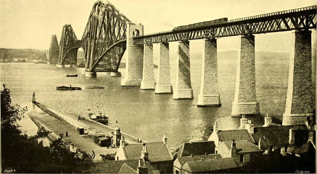 An illustration from Bridges, structural steel work, and mechanical engineering productions, 1909, leaf 100