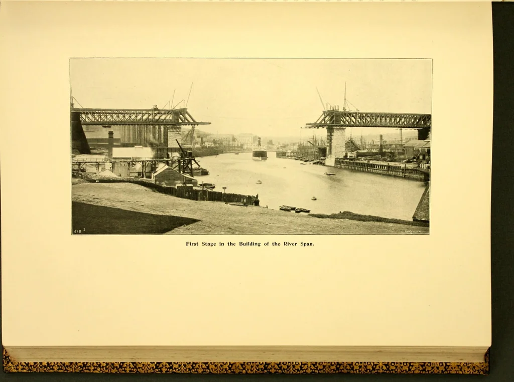 An illustration from Bridges, structural steel work, and mechanical engineering productions, 1909, leaf 130