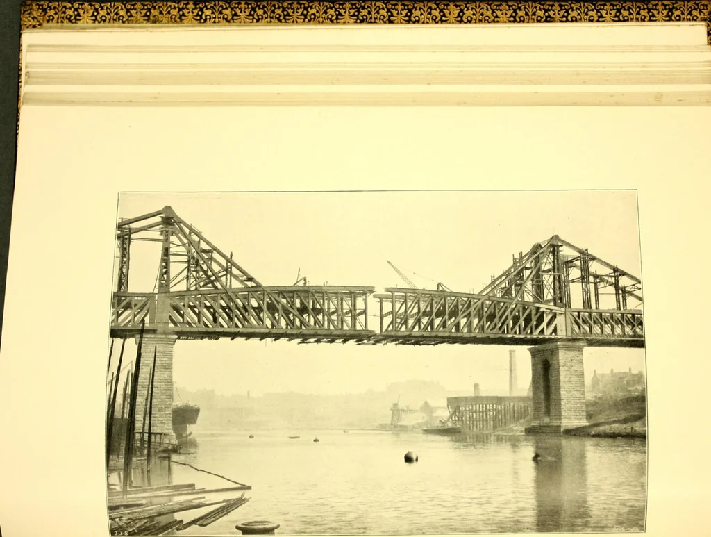 An illustration from Bridges, structural steel work, and mechanical engineering productions, 1909, leaf 131