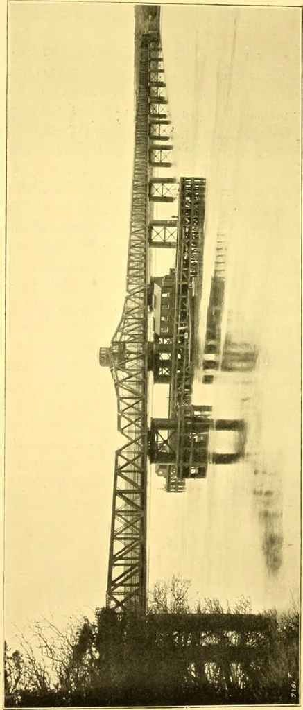 An illustration from Bridges, structural steel work, and mechanical engineering productions, 1909, leaf 144