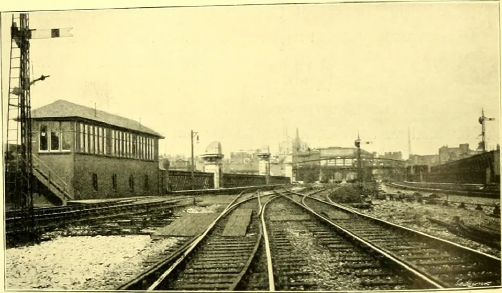 An illustration from Bridges, structural steel work, and mechanical engineering productions, 1909, leaf 147
