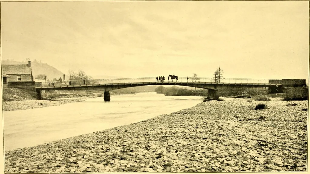 An illustration from Bridges, structural steel work, and mechanical engineering productions, 1909, leaf 162