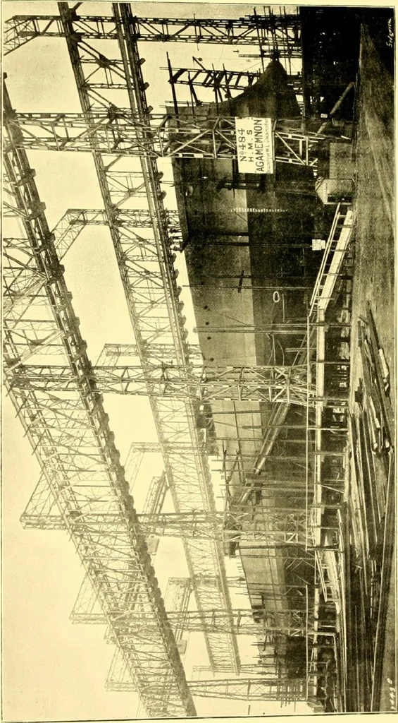 An illustration from Bridges, structural steel work, and mechanical engineering productions, 1909, leaf 194
