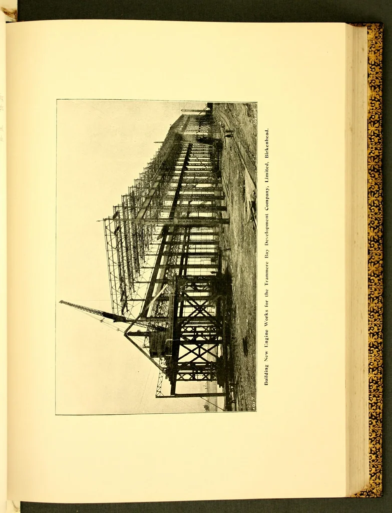 An illustration from Bridges, structural steel work, and mechanical engineering productions, 1909, leaf 210