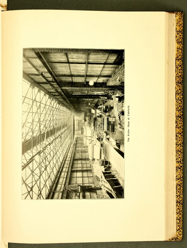 An illustration from Bridges, structural steel work, and mechanical engineering productions, 1909, leaf 214