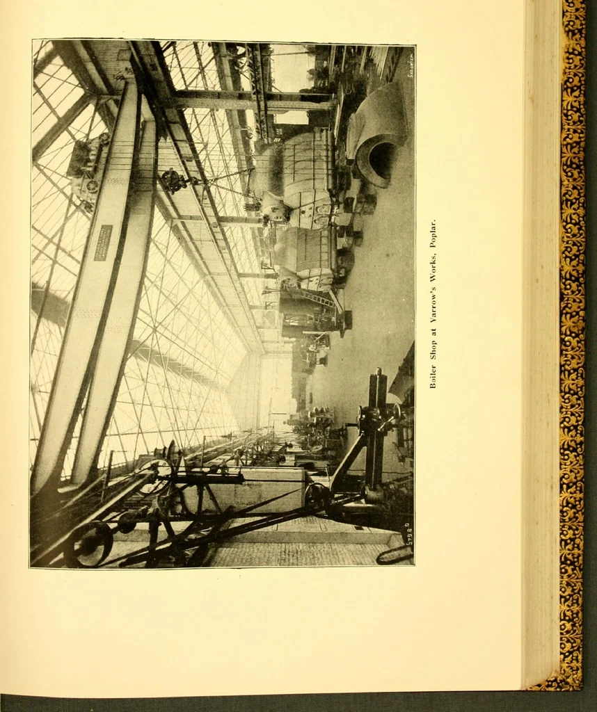 An illustration from Bridges, structural steel work, and mechanical engineering productions, 1909, leaf 226