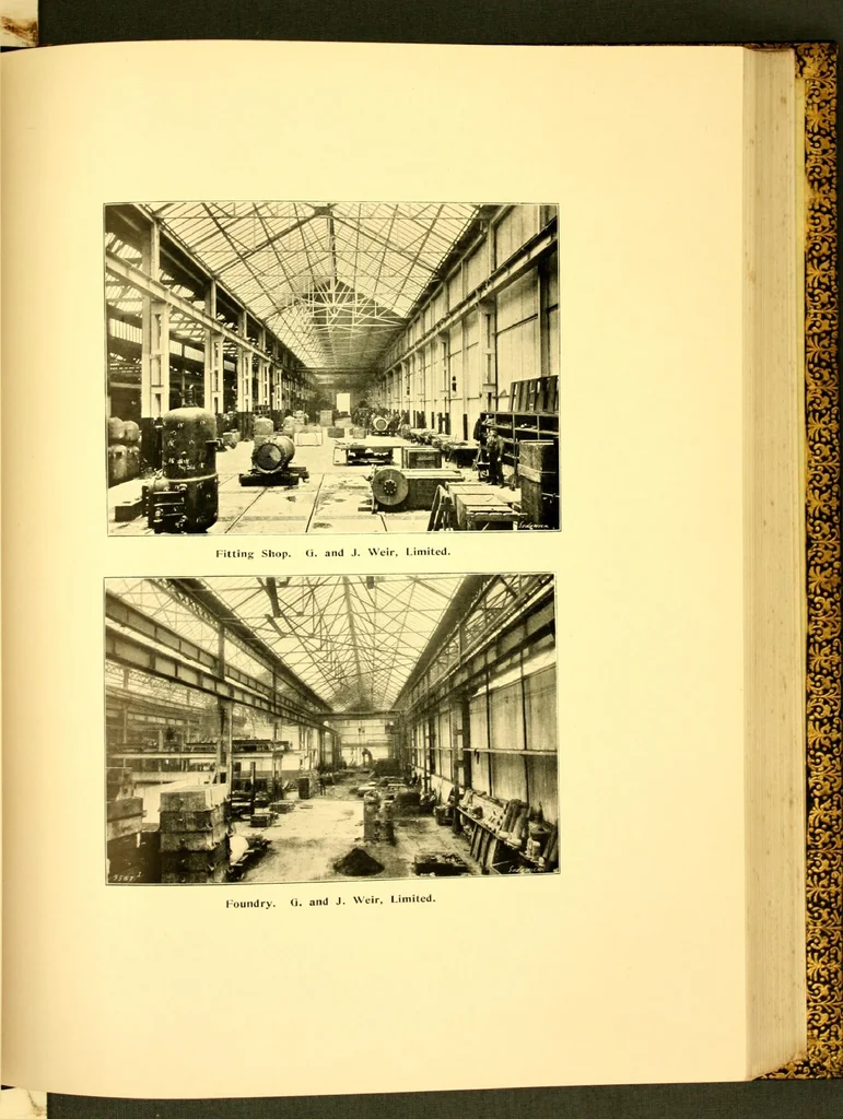 An illustration from Bridges, structural steel work, and mechanical engineering productions, 1909, leaf 242