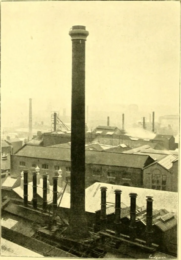 An illustration from Bridges, structural steel work, and mechanical engineering productions, 1909, leaf 255