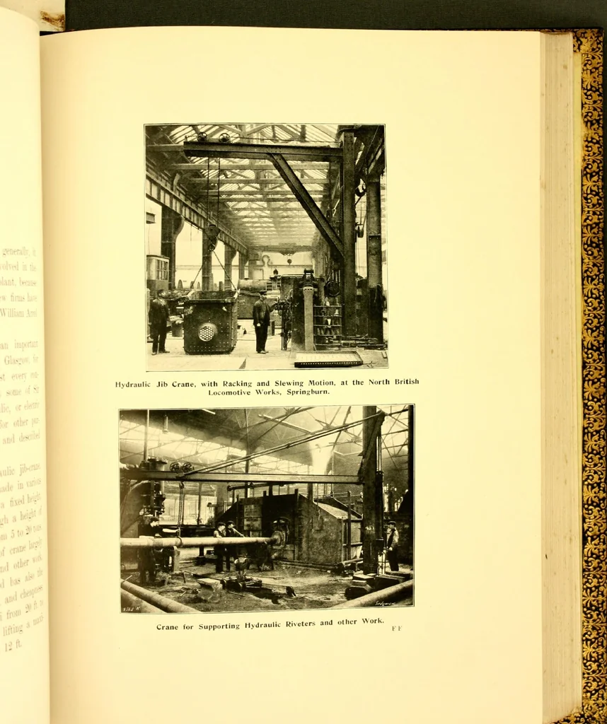 An illustration from Bridges, structural steel work, and mechanical engineering productions, 1909, leaf 264