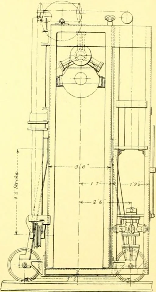 An illustration from Bridges, structural steel work, and mechanical engineering productions, 1909, leaf 285